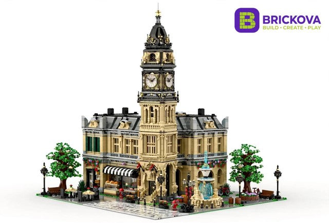 Clock Tower Square - Modular Town Display