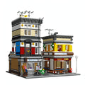 Sushi Corner and Library Modular Building Set