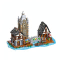 Medieval Market Building Set