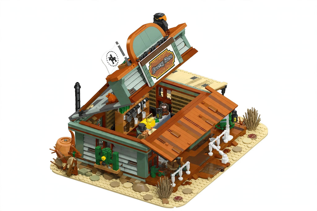 Wild West Grocery Store Building Set