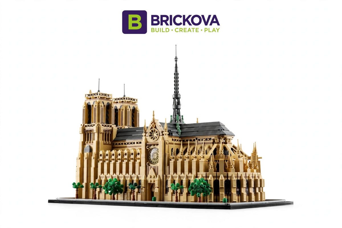 BRICKOVA Notre-Dame de Paris 8315PCS - Huge Cathedral Model