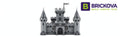 BRICKOVA Black Falcon's Castle 6609PCS - Medieval Fortress