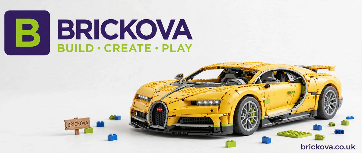 The Yellow Apex Supercar — 1587 Pieces of Pure Adrenaline