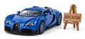 Blue Supercar 1:8 Scale Brick Built Model